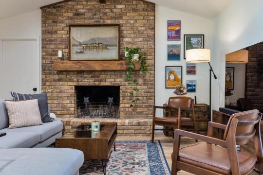 rustic fireplaces