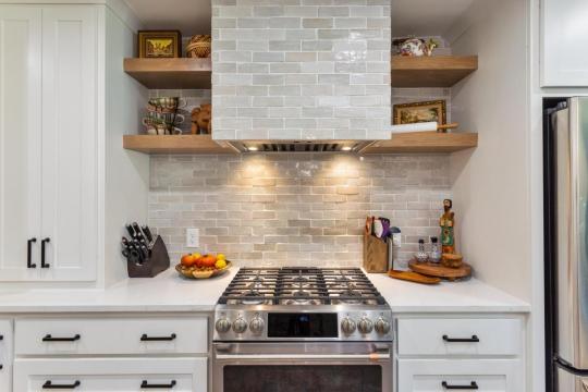 Installed Gas stove