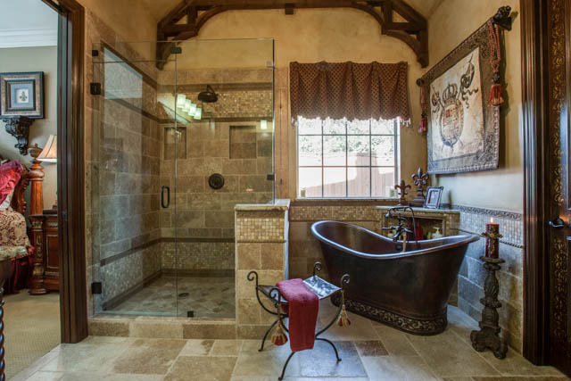 Featured image for “Old World Master Bathroom”