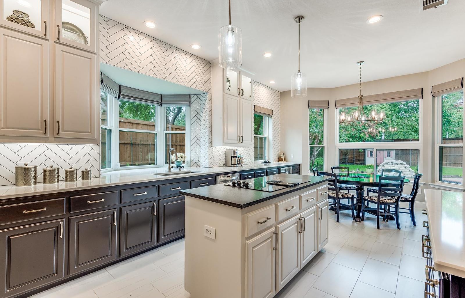 modern kitchen remodel in plano, texas